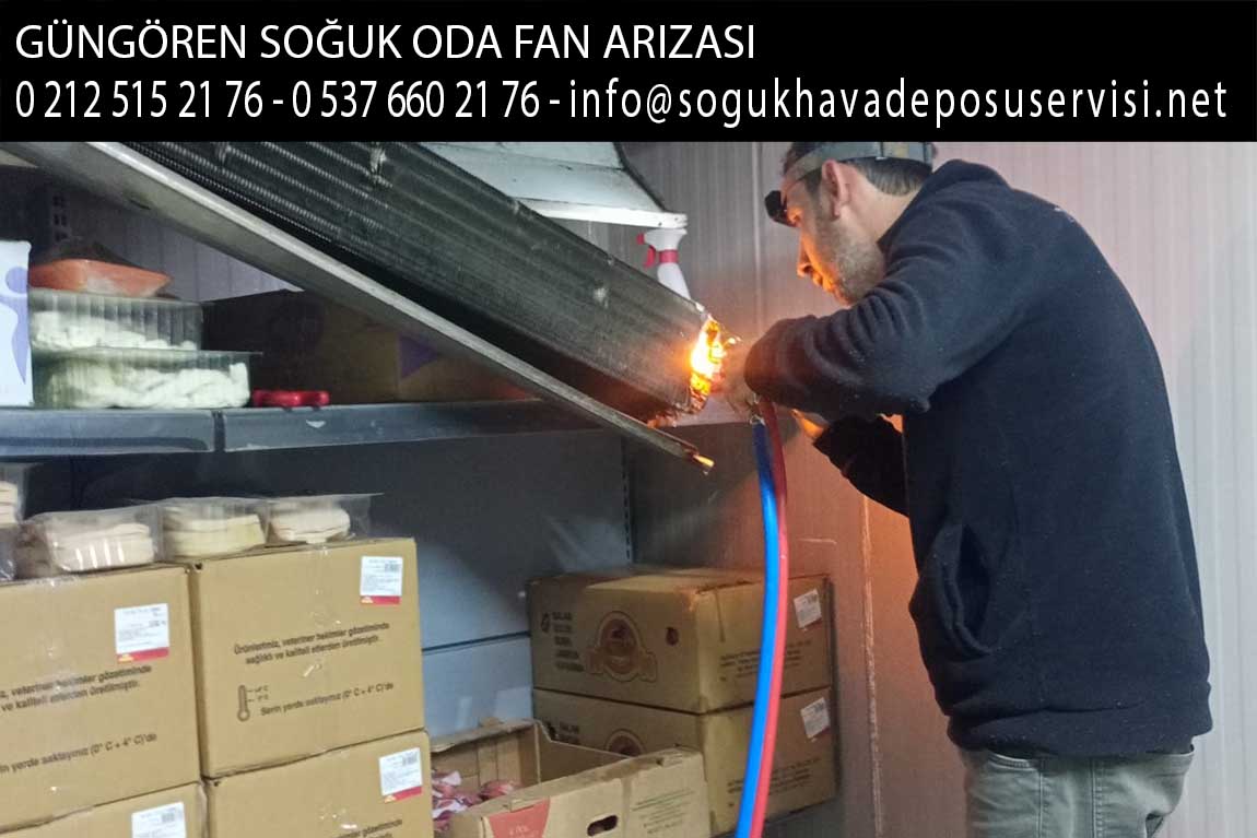 güngören soğuk oda fan arızası