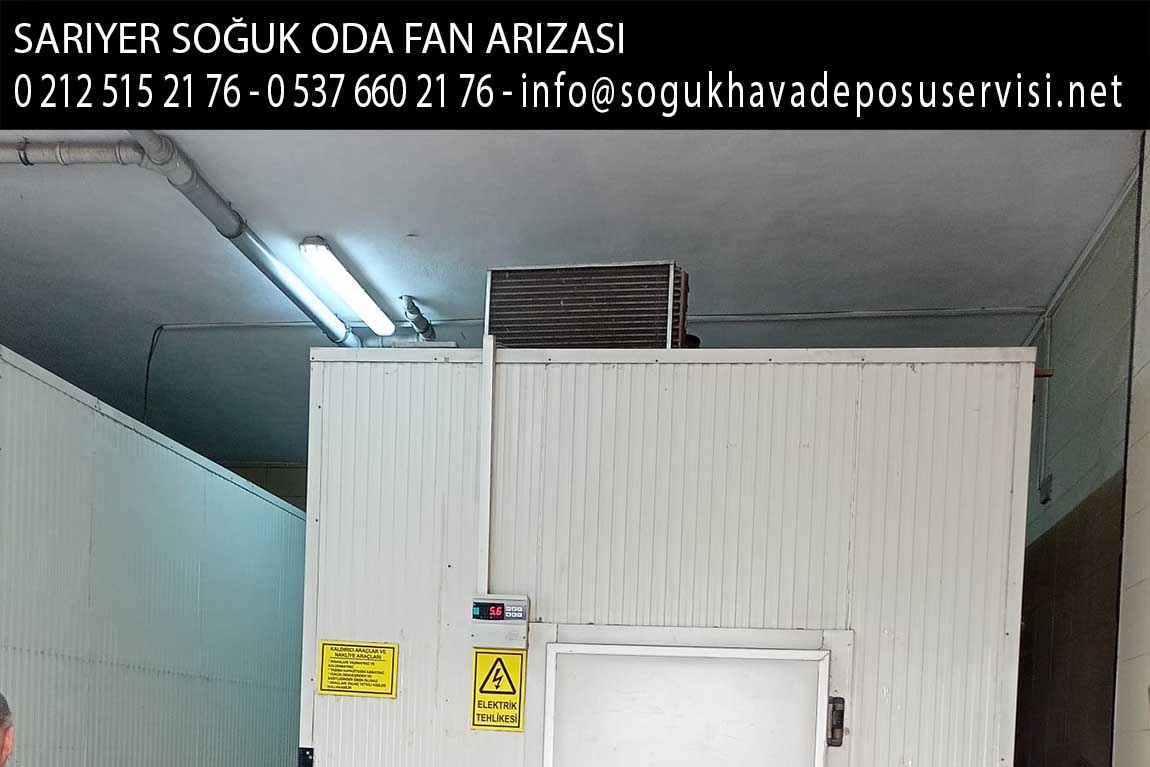 sarıyer soğuk oda fan arızası